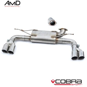 Cobra BMW 420i Exhaust Quad Exit M4 Style GPF Models F32 F33 F36 BM165YTP19-22 - Picture 1 of 7