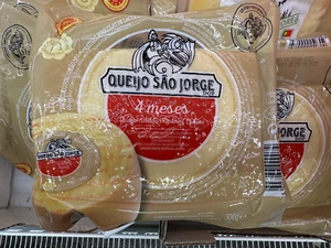 Portuguese Hard Cheese 4 Month Cured HandMade Cow Queijo São Jorge 300 Gr - Picture 1 of 1