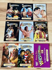 1993 WWF Coliseum Video WrestleMania Card Complete Set 1-9 RARE 🌟MINT