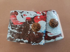 Seltene Daniel Maltzman Ledermanschette Neu mit Etikett - Bild 1 von 4