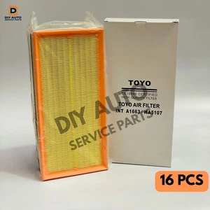 Toyo Air Filter Suits INT A1663-WA5107 For Audi Q7 Land Rover x 15pcs - Picture 1 of 5