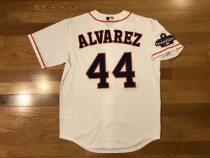 New M Nike Yordan Alvarez Houston Astros 2022 World Series Champions Jersey Men - Picture 1 of 17