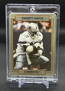 1990 Action Packed Emmitt Smith RC, EX/NM Rookie HOF ALL Time Leading Rusher #2 - Foto 1 di 4