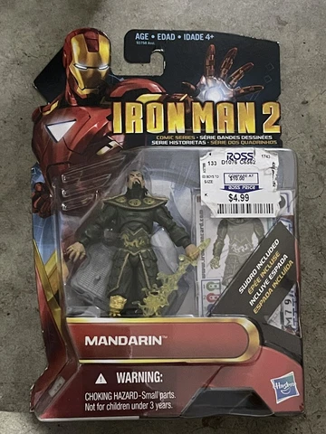 Marvel Universe Mandarin Figure Iron Man 2 #39 Comic Series 3.75 Inch Cover