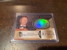 2019-20 Black Diamond Hall Of Fame Rings 1988 Gold Spectrum TONY ESPOSITO #HR-TE
