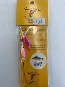 kokabow Pink & White Kokabug walleye edition - Picture 1 of 2
