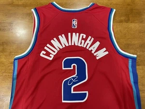 Cade Cunningham Detroit Pistons Autographed Signed Jersey size L - Picture 1 of 3