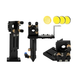 E Series: CO2 Laser Head Set Mirror Mount Focal Lens Si / Mo Mirror for Engraver - Picture 1 of 16