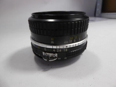 Nikon Nikkor 50mm F1.8 Ai Manual Focus Prime Lens serviced 4/2025 - Image 1 of 4