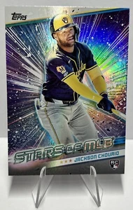 Jackson Chourio Topps 2024 Update Series RC Stars Of MLB CARD#smlb-84 - Picture 1 of 2