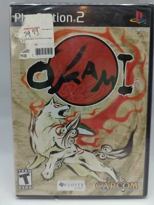 Okami Sony PlayStation 2 Black Label Brand New Sealed PS2 Clover Studios - Image 1 of 4
