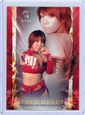2011 BBM True Heart JAPAN #13 KANA aka ASUKA Base Card RARE stardom WWE