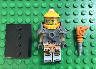Lego Space Miner 71007 Minifigura Serie 12 Naranja Space Ranger Galaxy Patrol Foto 1 de 2