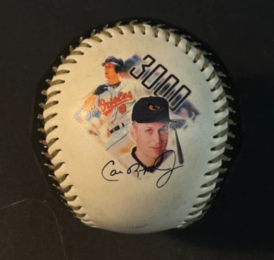 Baltimore Orioles Cal Ripken Jr 3000th Hit Souvenir Collectible Baseball NEW - Image 1 of 4