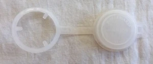 Vintage Tupperware Sheer Keep-Kap Soda Pop Bottle Cover Cap #198 - Imagen 1 de 4