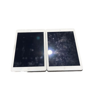 2x Silver White Apple iPad Air 1st Gen 64GB WiFi Only Tablet A1474