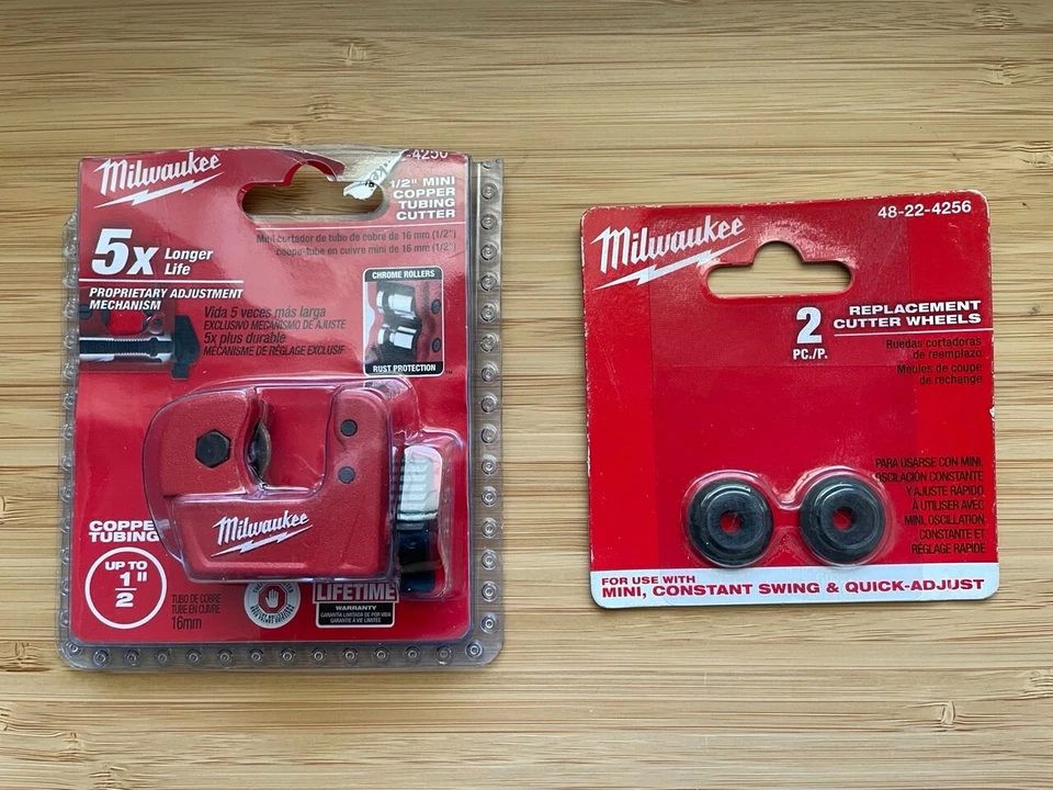 Milwaukee Mini Cutter 1/2 (3mm-15mm) 48-22-4250, 2 spare blades 48-22-4256 - Image 1 of 1