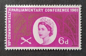 1961 GREAT BRITAIN COMMONWEALTH PARLIAMENTARY CONFERENCE VF MNH - Picture 1 of 1