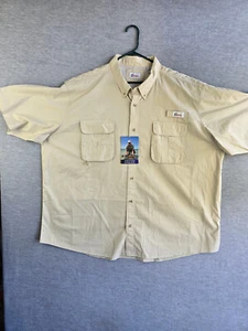 Camisa de pesca de pescador de algodón World Wide Sportsman talla 4XL - Imagen 1 de 12