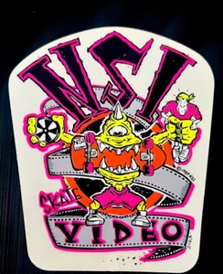 Vintage 1980’s NSI Video Sticker - Picture 1 of 6