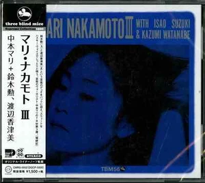 MARI NAKAMOTO III ISAO SUZUKI KAZUMI WATANABE JAPAN CD THREE BLIND MICE SEALED - Foto 1 di 2