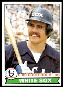 1979 Topps Eric Soderholm Chicago White Sox #186 - Picture 1 of 2