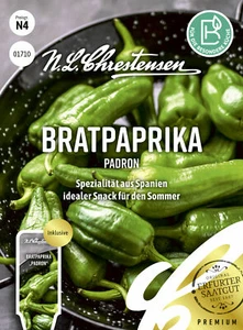 Bratpaprika " Padron " Spanische Spezialität Samen 01710 - Bild 1 von 2