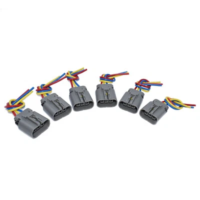  Paquete de 6 piezas de bobina de encendido conector de cableado para Nissan 300zx z32 Infiniti J30 Foto 1 de 4