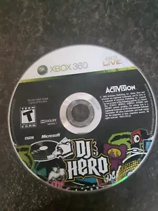 DJ Hero 2009 Xbox 360 Game Good Condition (Disc Only) - Picture 1 of 1