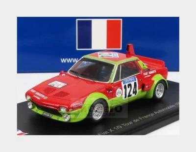 1:43 SPARK Fiat X1/9 Abarth #124 Tour France 1974 Beckers De La Grandive SF265 M - Image 1 of 2