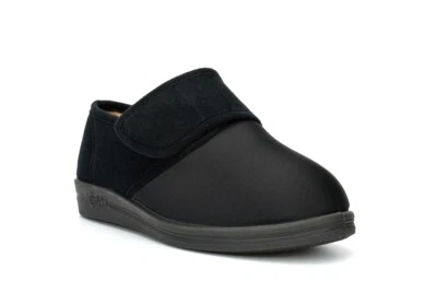 COMFYLUX Womens Wide Fit Slippers Ladies Extra Wide Slippers Washable EEEE 4E Slippers