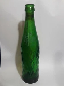 Vintage Teem Soda Bottle green 10oz. Pepsi Product - Picture 1 of 9