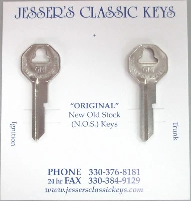 通用凯迪拉克 B-10 B-10 百力通原装镍键 B&S 1936 - 1966 NOS — 第 1/4 张图片