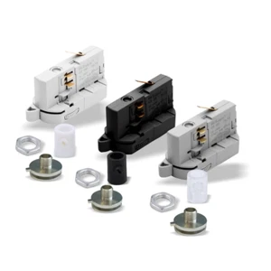 3-Phasen Stromschienen MULTI-adapter GA69 inkl. Alunippel und Zugentlaster - Bild 1 von 8