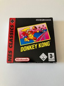 Donkey Kong Nintendo Gameboy Advance Spiel mit OVP und Anleitung NES Classics