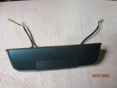 Geo Tracker back door license lamp cover, BLUE - GREEN. - Image 1 of 4