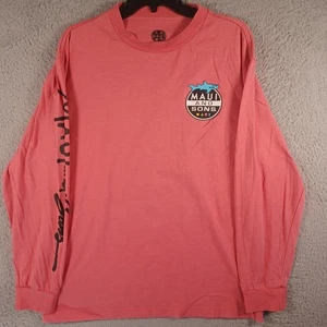 Maui And Sons Mens Multicolor Long Sleeve Shirt Size Large Travel Holiday Trip - Picture 1 of 8