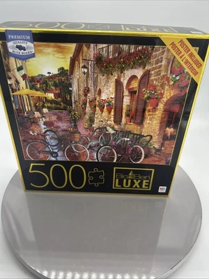 Rompecabezas Big Ben Luxe ciclismo en Toscana 500 piezas 100% completo Foto 1 de 3