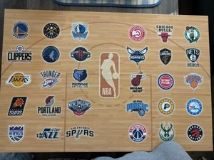 NBA Team Logo 30x20 Leinwand Wandbehang Kunst National Basketball Association - Bild 1 von 8