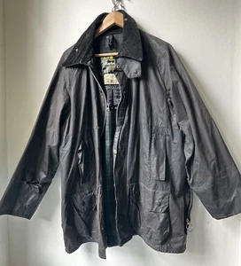 Barbour Beaufort Wachsjacke Herren C46 grün gewachst Country Vintage Classic Mantel - Bild 1 von 8