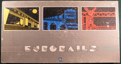 Eurorails, Mayfair Games, Empire Builder Style Train Game Punched - Completo Foto 1 de 4