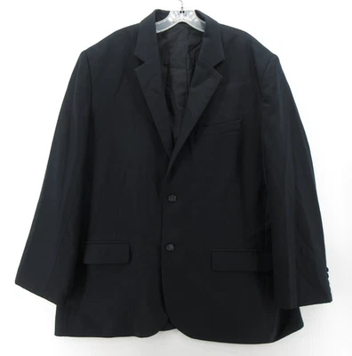 LL Bean Sport Coat Men 48 Blue Blazer Wool Field Safari Utility Travel Outdoor - Image 1 of 4