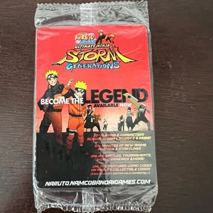 Paquete de cartas promocionales Naruto Storm Generations - Baraja sellada Bandai - Imagen 1 de 2