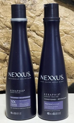 Nexxus Keraphix Damage Healing Shampoo and Conditioner 13.5 fl. oz. Each NEW - Image 1 of 4