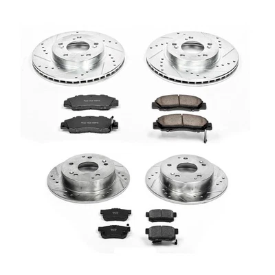 Kit de frenos de disco Powerstop K707 para 97-01 Acura Integra Foto 1 de 4
