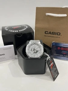 CASIO GA-2100FF-8AER⎪GA-2100FF-8A⎪FORGOTTON FUTURE series⎪G-SHOCK⎪Silver - Imagen 1 de 5