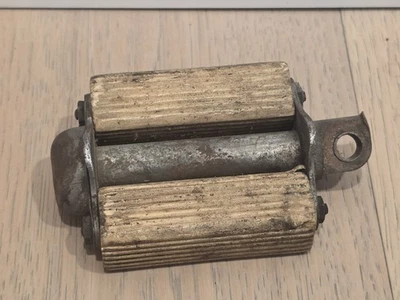 OEM Harley Knucklehead UL Panhead WL Transmisión Blanco Pedal Kicker Foto 1 de 4