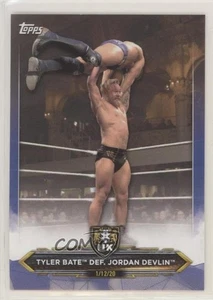 2020 Topps WWE NXT Blue /50 Tyler Bate def Jordan Devlin #82 - Picture 1 of 3