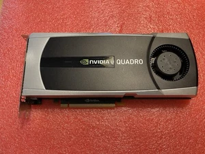 PNY NVIDIA QUADRO 5000 2.5 GB GDDR5 DVI-I 2X DISPLAYPORT Graphics Video Card GPU - Picture 1 of 7
