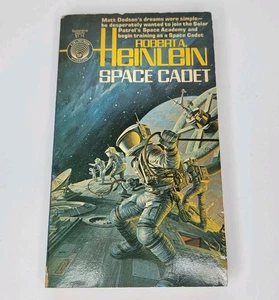 Space Cadet By Robert A Heinlein - 1978 Del Rey Paperback Science Vintage Book - Foto 1 di 5